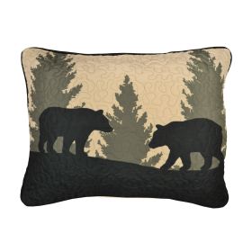 Sham, Bear Walk Plaid UCC