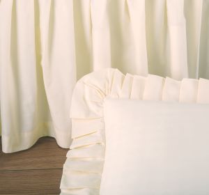 Twin Bedskirt (Cream)