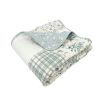 Blue Pastures Throw Blanket