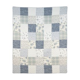 Blue Pastures Throw Blanket