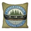 Donna Sharp Mountain Stream UCC "Camping" Decorative Pillow