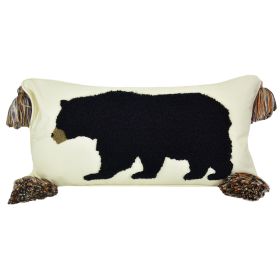 Donna Sharp Retro Forest "Bear" Decorative Pillow