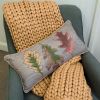 Dawn MIst, Dec Pillow (Leaves)