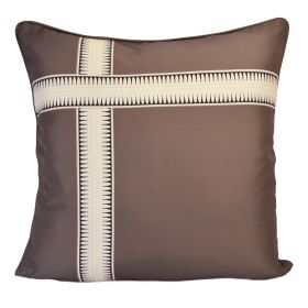 Natures Collage Brown Decorative PIllow
