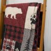 Bear Peak Microfiber Throw Blanket