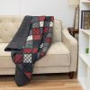 Lumberjack Microfiber Throw Blanket