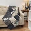Augusta Microfiber Throw Blanket