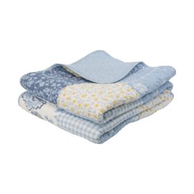 Spring Flowers Throw Blanket