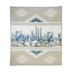 Cacti Throw Blanket
