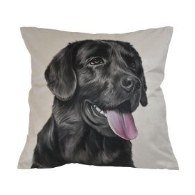 Log Cabin Star Lab Décor Pillow