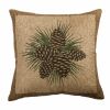 Antique Pine UCC Pine Cone Decorative Pillow