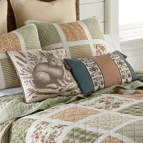 Peach Rose 2PC Pillow Set