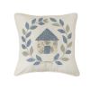 Blue Diamond Pillow Set