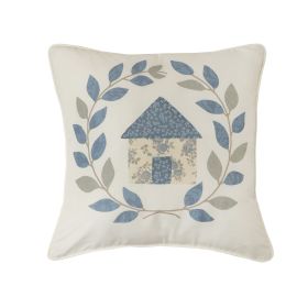Blue Diamond Pillow Set