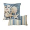 Blue Diamond Pillow Set (Coastal)