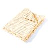 Chunky Knitted (Cream) Throw Blanket