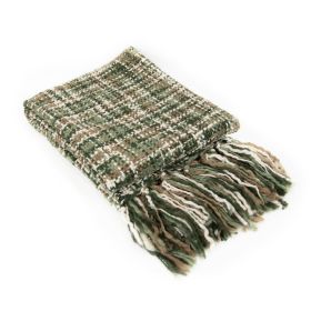 Field Greens Heritage Woven Throw