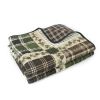 Pine Patch Throw Blanket