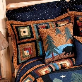 Midnight Bear Standard Sham
