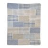 Slate Cobblestone Throw Blanket