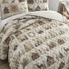 Antique Winter Queen Quilt Set