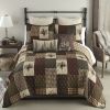 Pine Panels King Quilt Set