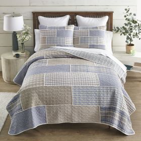 Slate Cobblestone King Quilt Set