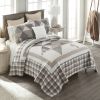 Smoky Star King Quilt Set