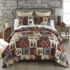 Woodland Patch King Quilt Set