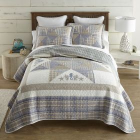 Coastal Star Queen Quilt Set