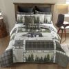 Bear Panels UCC 2PC Twin Quilt Set