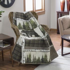 Bear Panels UCC Throw