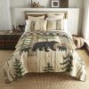 Donna Sharp Painted Bear UCC 3-Piece King Quilt Set