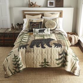 Donna Sharp Painted Bear UCC 3-Piece King Quilt Set