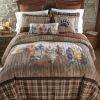 Bear Mirage Full/Queen Quilt Set