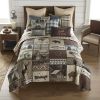 Donna Sharp Mountain Stream UCC "Check" Decorative Pillow