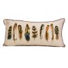 Mojave Red UCC Feather Decorative Pillow