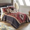 Mojave Red UCC 3 PC King Quilt Set