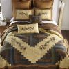 Cabin Raising King Cotton Quilt