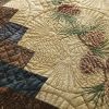 Cabin Raising King Cotton Quilt