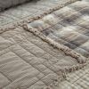 Smoky Cobblestone King Cotton quilt