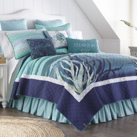 Summer Surf King Quilt
