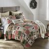 Holly Forest Queen Quilt Set