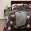 Lumberjack 3PC King Quilt Set
