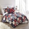 Noel Patch Queen Quilt Set