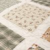 Peach Rose 3PC King Quilt Set