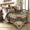 Pine Circle 3PC King Quilt Set