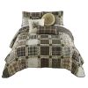Pine Patch Queen Quilt Set