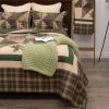 Pine Star 3PC King Quilt Set