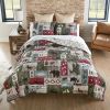 Montana Forest 2PC Twin Quilt Set